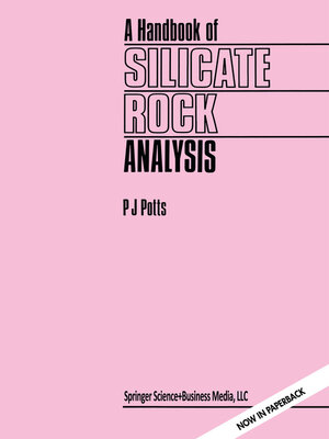 cover image of A Handbook of Silicate Rock Analysis